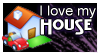 stamp: I love my house