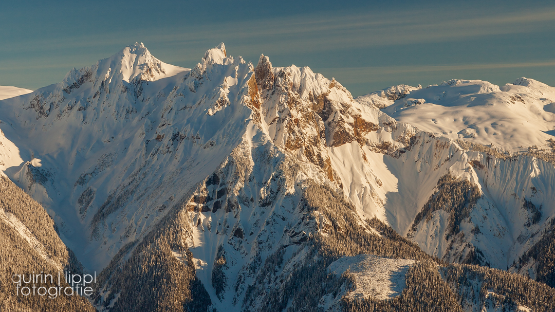 The three peaks