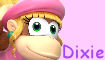 Dixie Kong stamp by Lady-Zephyrine