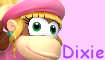 Dixie Kong stamp