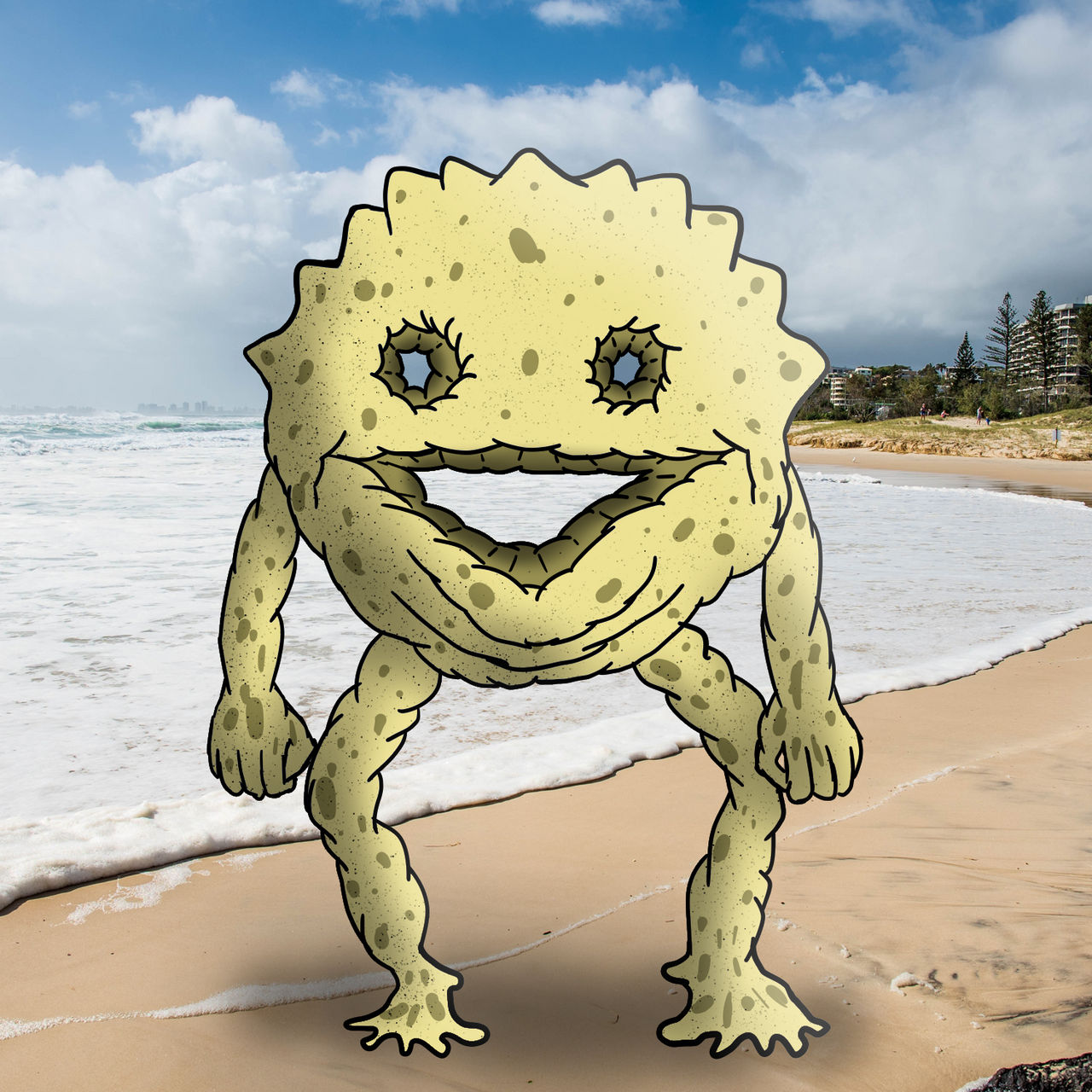 Giant Scrub Daddy by SirGongus on DeviantArt