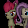 Fluttershy Comforting Apple Bloom