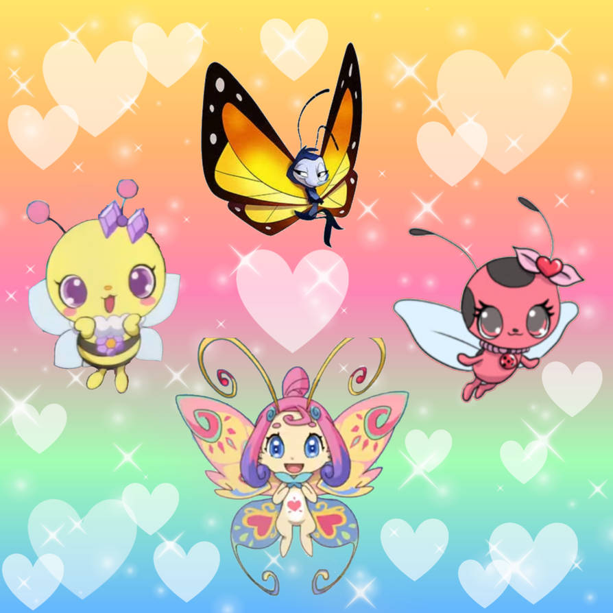 Four Insect gals by chychytandy on DeviantArt