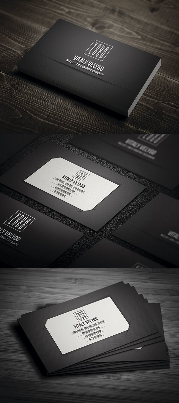 Black Business Card