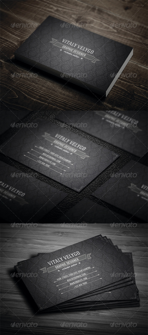 Vintage Business Card N3