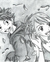 Natsu and Lucy