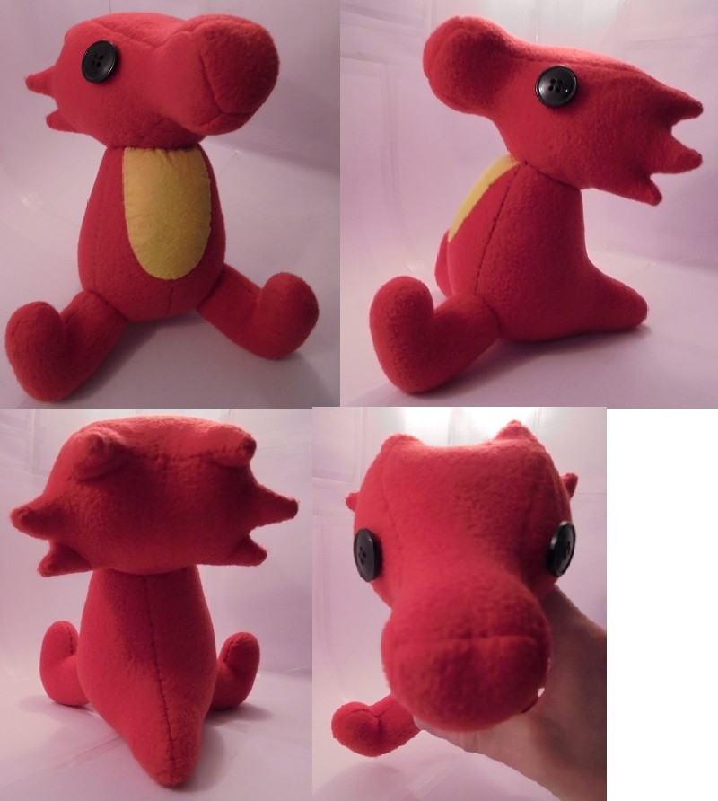 My first try at sewing a plush (scalemate)