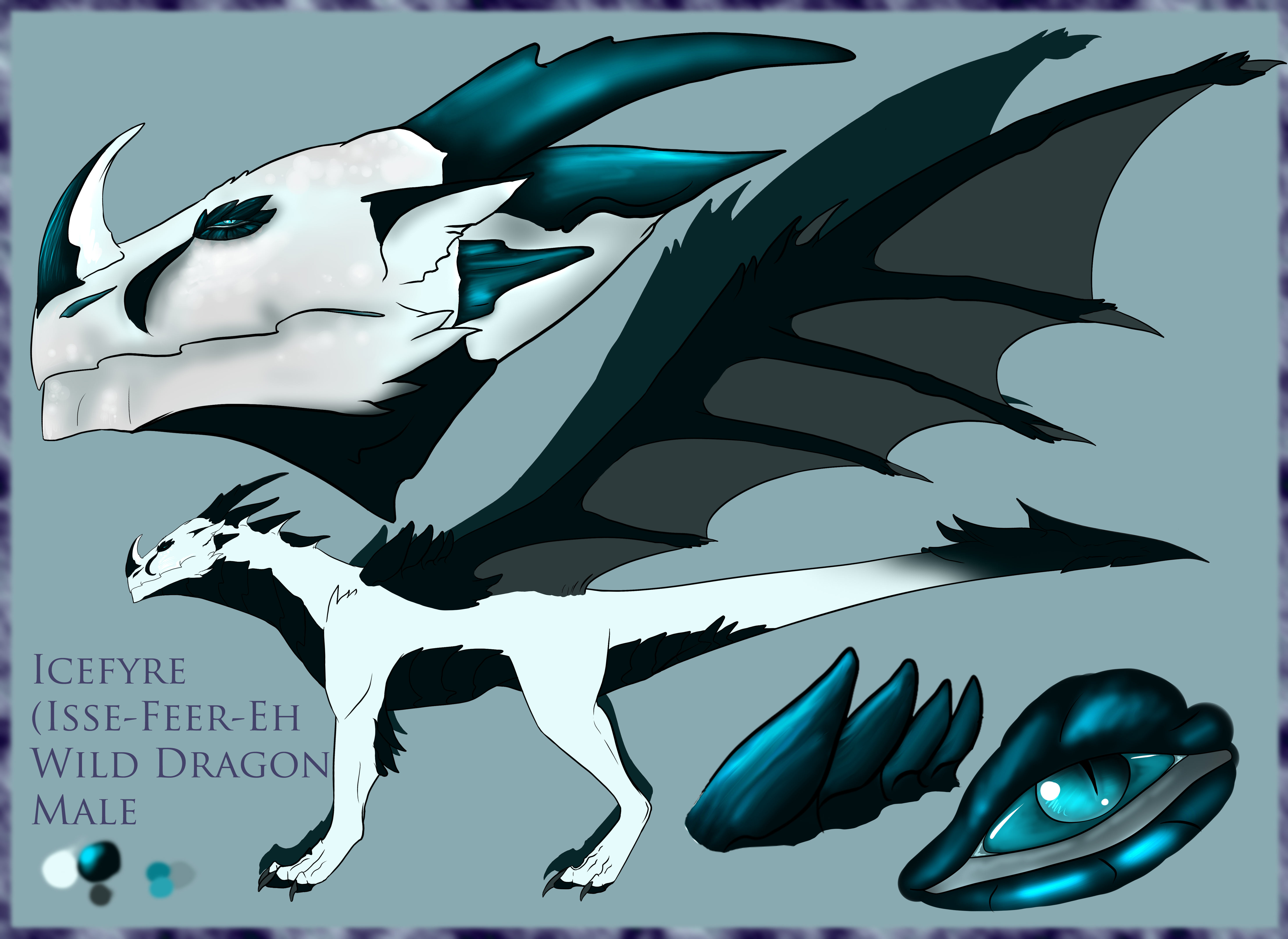Faycloudborne Character Icefyre CharacterSheet by CloudyMayDay on DeviantArt