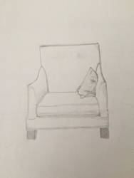 Sketch of a chair