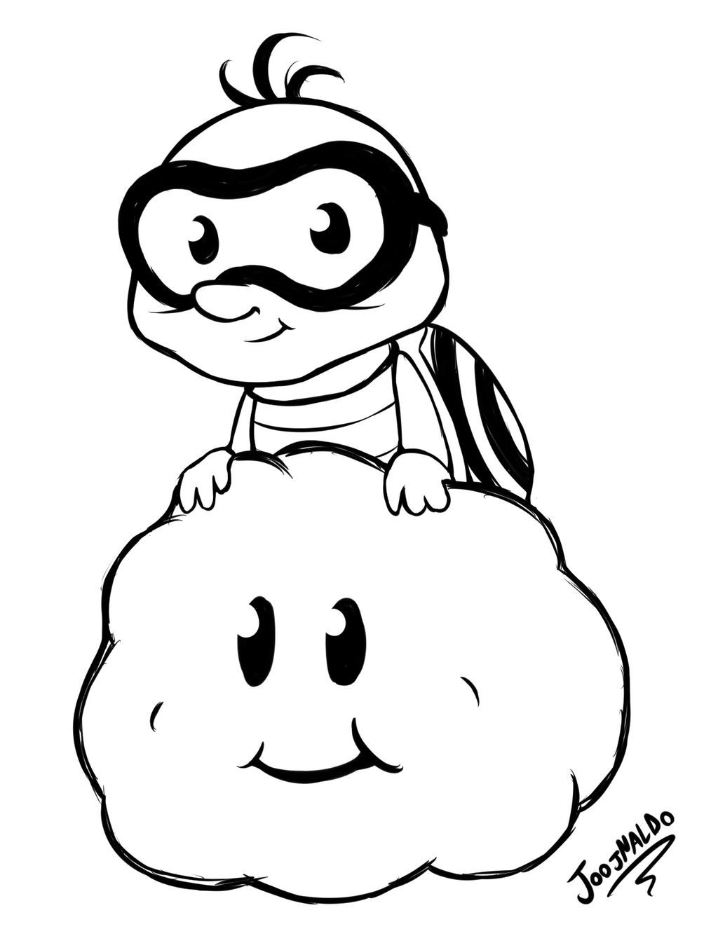 Lakitu by Joojnaldo on DeviantArt