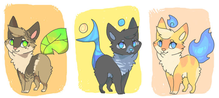 Elemental kittens FREE (CLOSED)