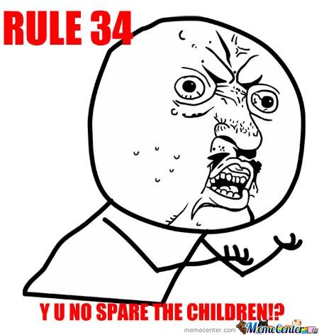 Y U NO Rule 34