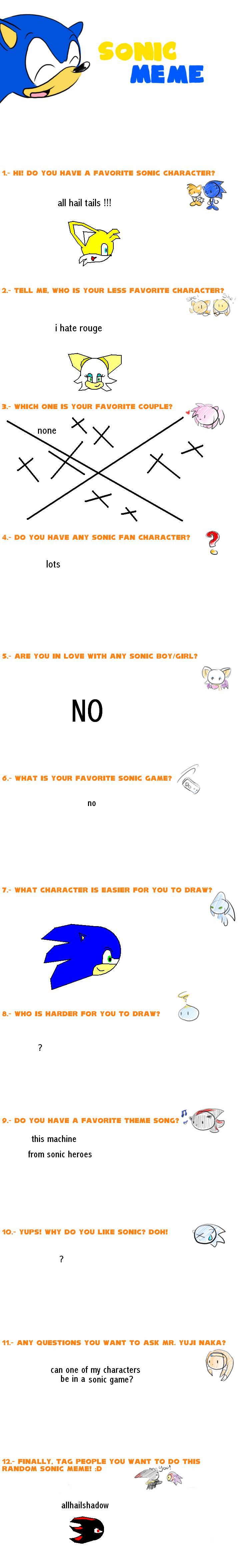 sonic meme by Miles-Prower-111 on DeviantArt