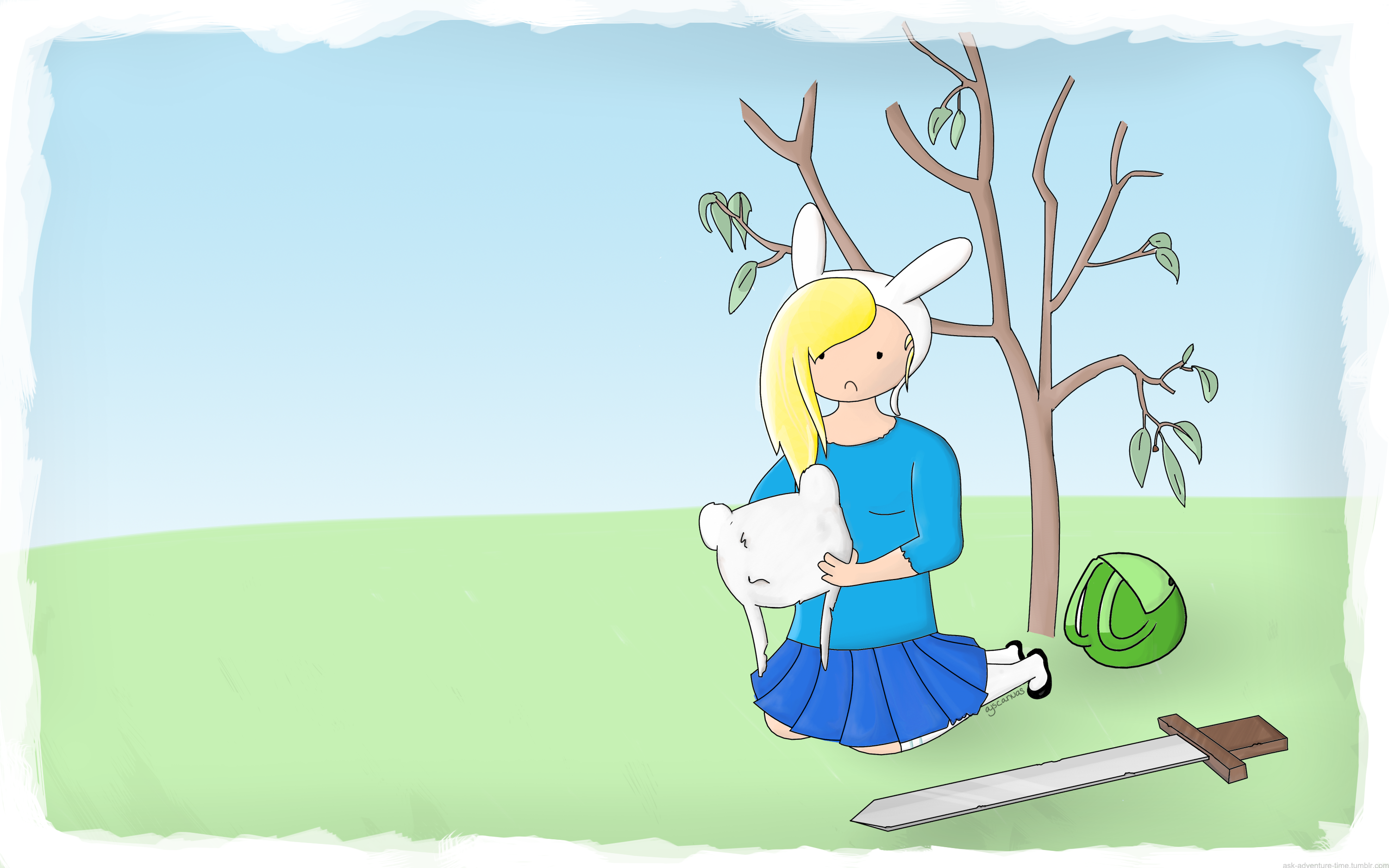 Adventure Time Wallpaper - Fionna