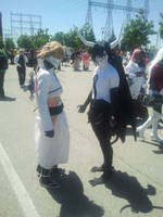 Anime North 2013 - Halibel and Ulquiorra Cosplay