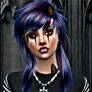 Face Off Comp Goth Girl Two Different Eye Colors 