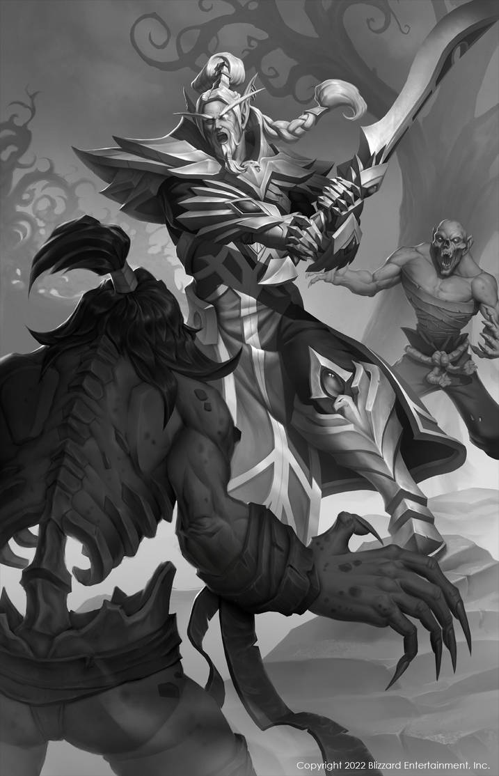 Hearthstone Lor'themar Theron by ArtofTy on DeviantArt