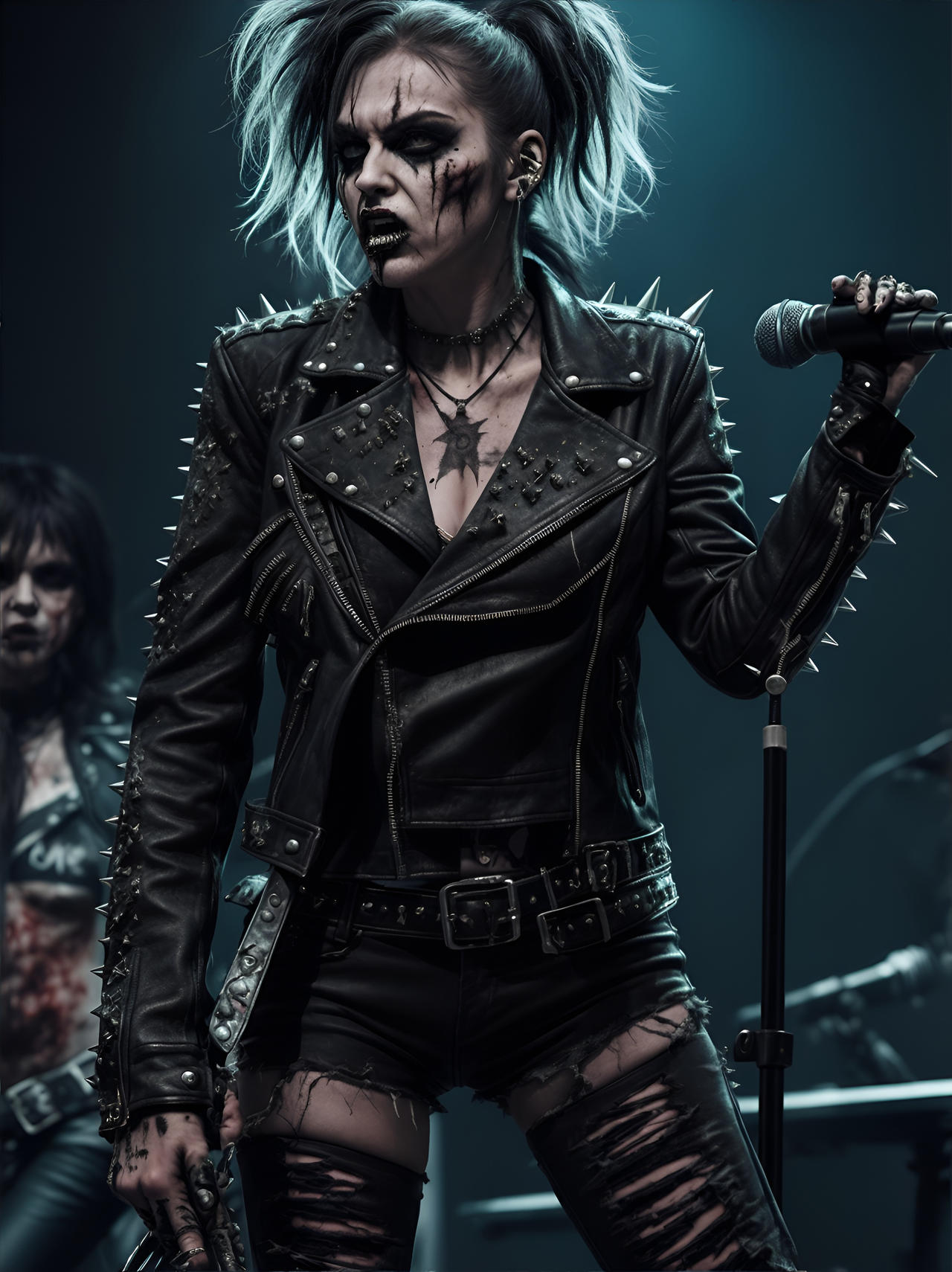 Zombie Like Rocker Zombie Rock 3 by Samedi013 on DeviantArt
