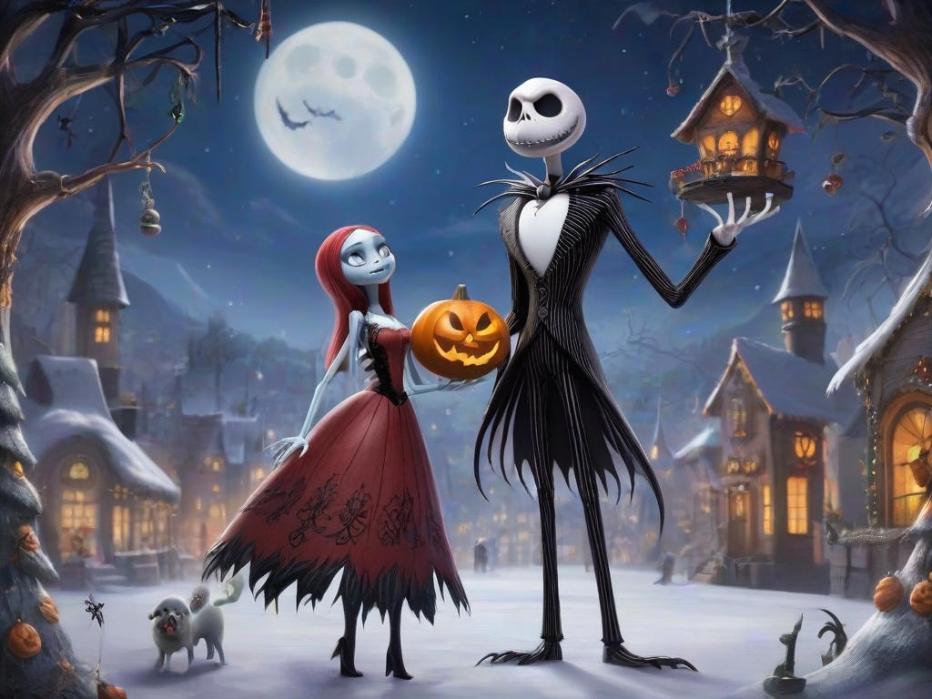 Jack And Sally Christmas By Samedi013 On DeviantArt jack-and-sally-christmas-by-samedi013-on-deviantart
