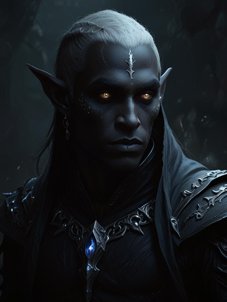 Shadow Elf Prince by Samedi013 on DeviantArt