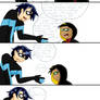 Damian doesn't want Dick to leave part 1