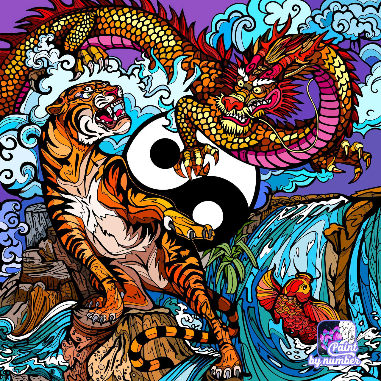 The Tiger and the Dragon by imholtorf on DeviantArt