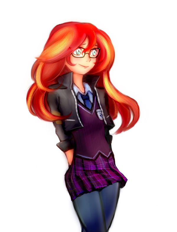 Sunset Shimmer Crystal Prep Academy Ver.