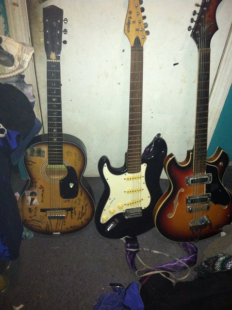 my guitars  not for sale