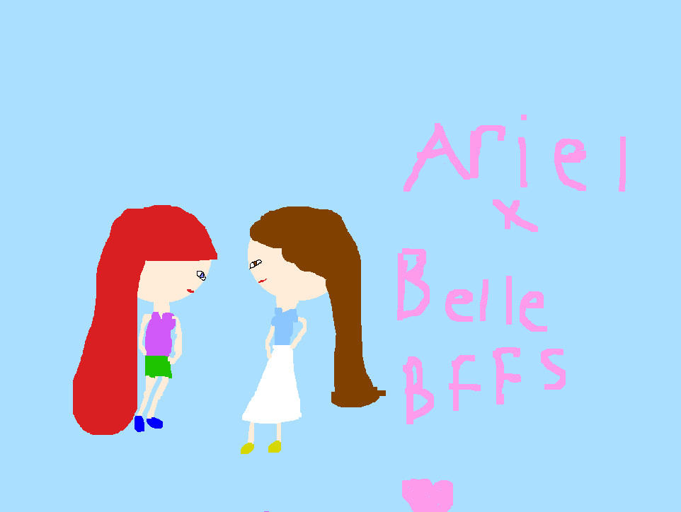 Ariel And Belle By MrsArmstrong1GDFreak On DeviantArt ariel-and-belle-by-mrsarmstrong1gdfreak-on-deviantart