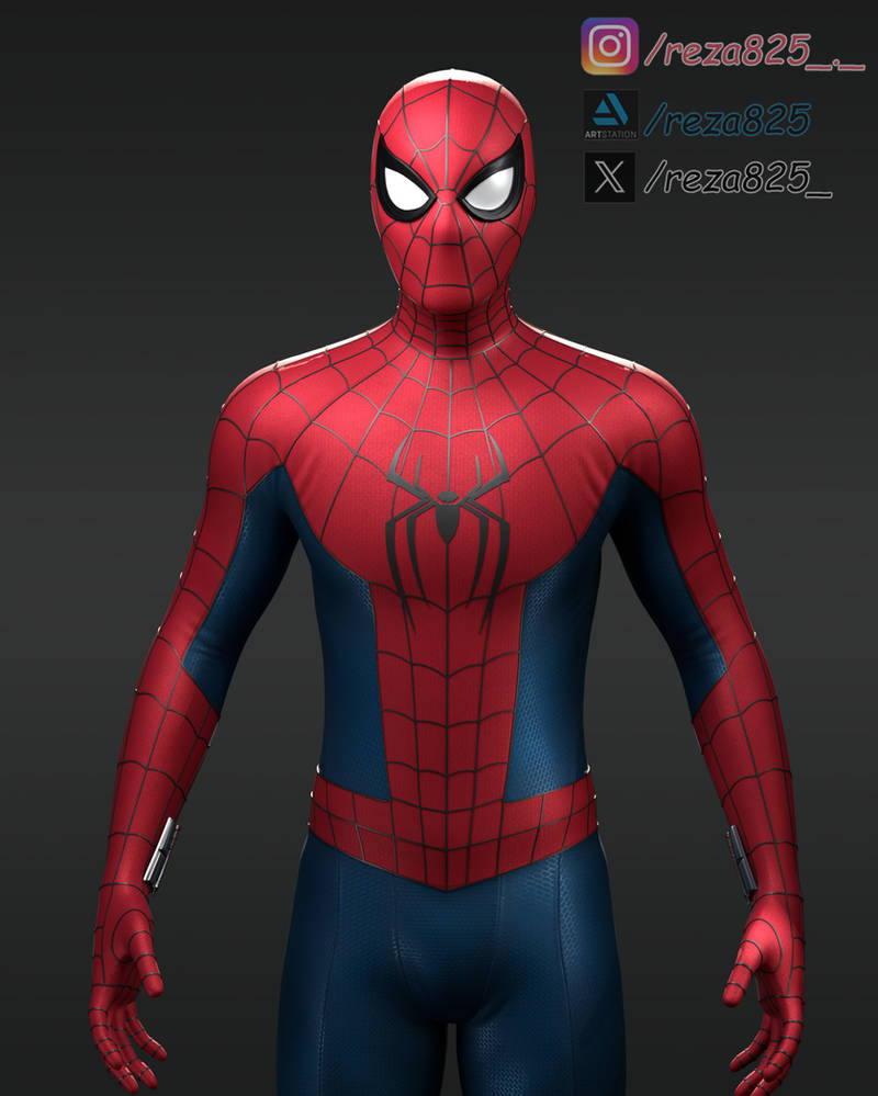 MCU Spider Man Brand New Day 3D Model By Rezanur825 On DeviantArt mcu-spider-man-brand-new-day-3d-model-by-rezanur825-on-deviantart