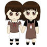 Mio and Mayu Chibi :D