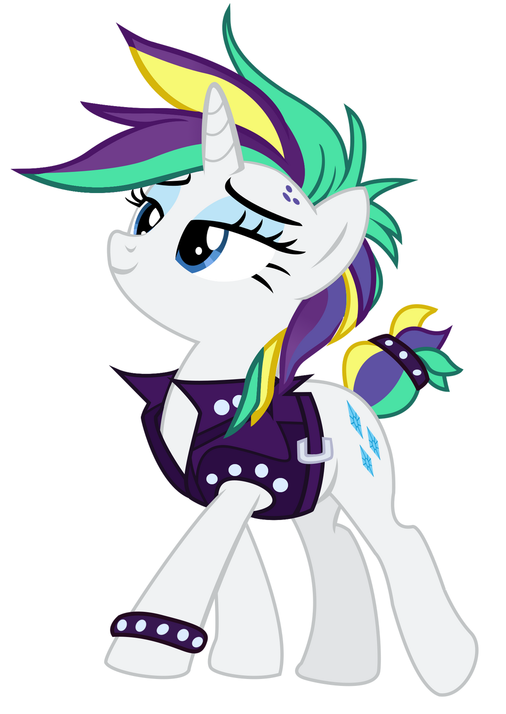 Punk Rarity Screencap MLP:FIM - Punk Rock Rarity by Lifes-REMedy on DeviantArt