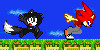 Saga and Karren Running