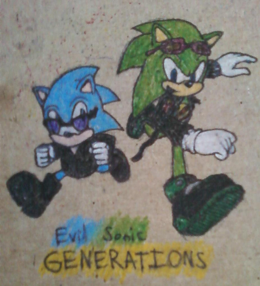 Evil Sonic Generations