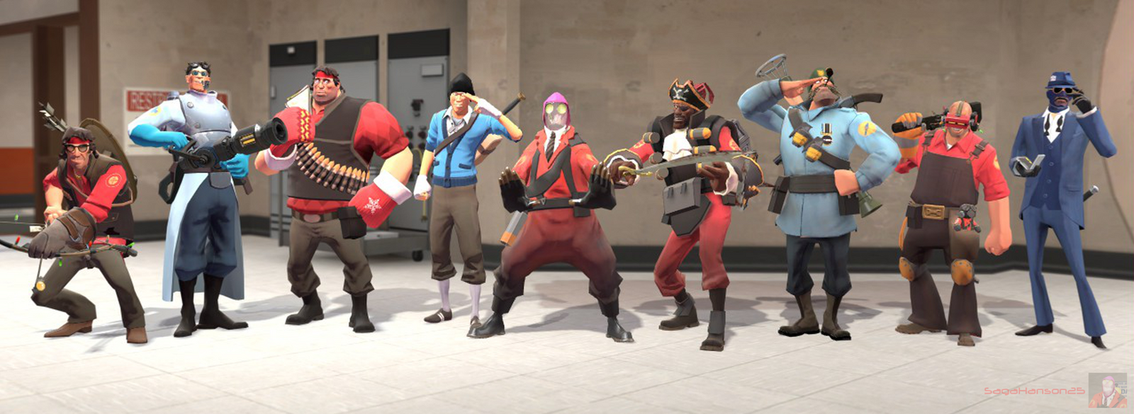My Current TF2 Loadouts by SagaHanson25 on DeviantArt