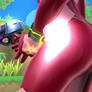 Samus's ass in Super Smash Bros. for Wii U