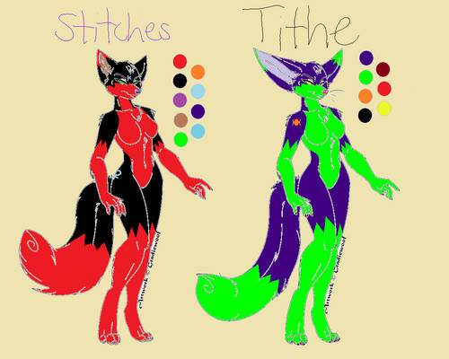 Stitches and Tithe Reference Sheet [WIP]