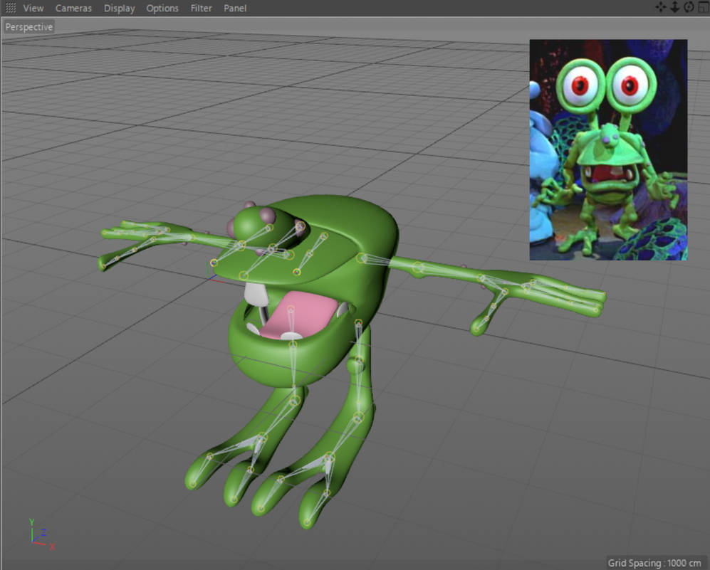 Mr. Bumpy 3D Model (Older, W.I.P) by RybekMini on DeviantArt