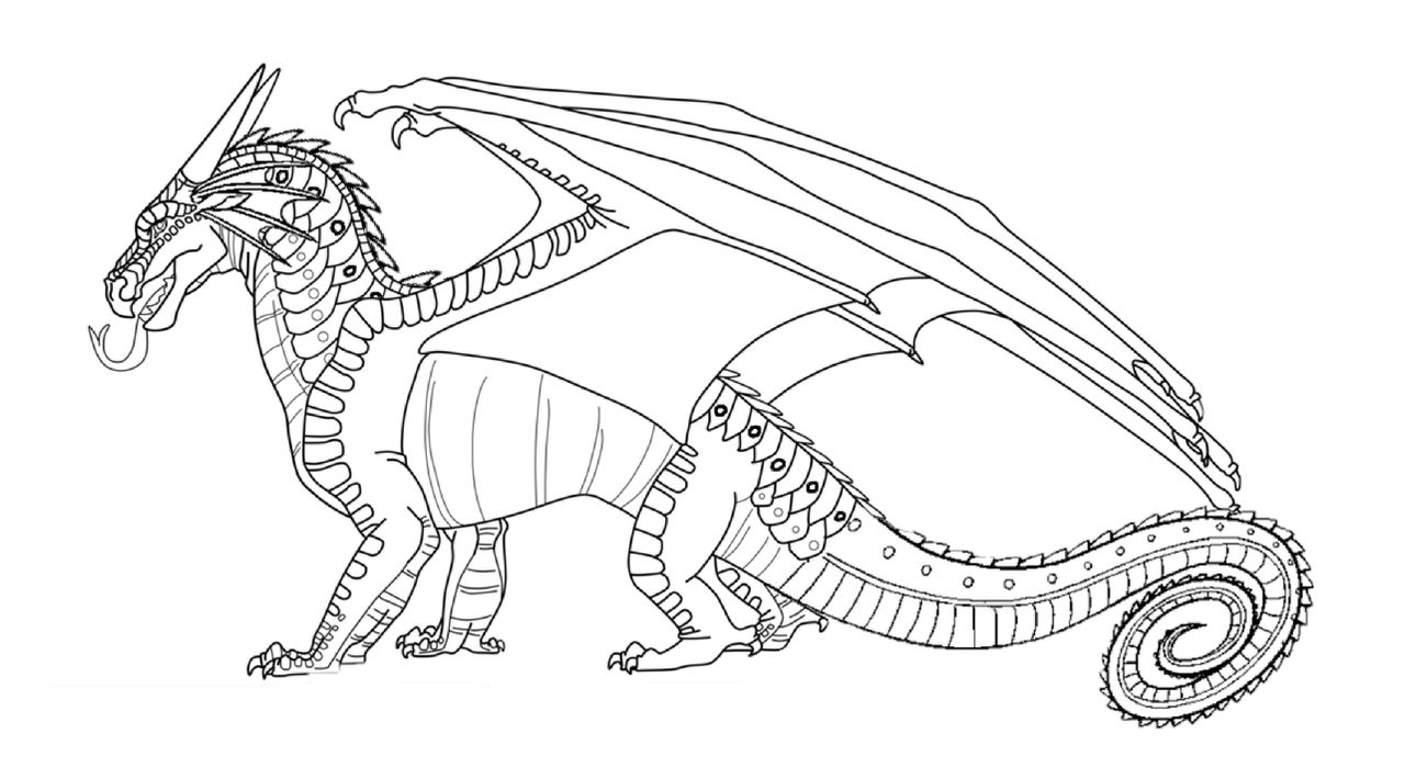 picture Wings Of Fire Seawing Rainwing Hybrid Base rainwing nightwing hybrid base free to