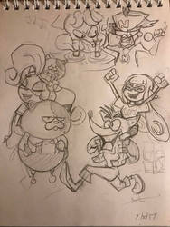 Crash Bandicoot X Splatoon