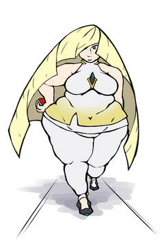 Filler Art 44: Lusamine from Pokemon