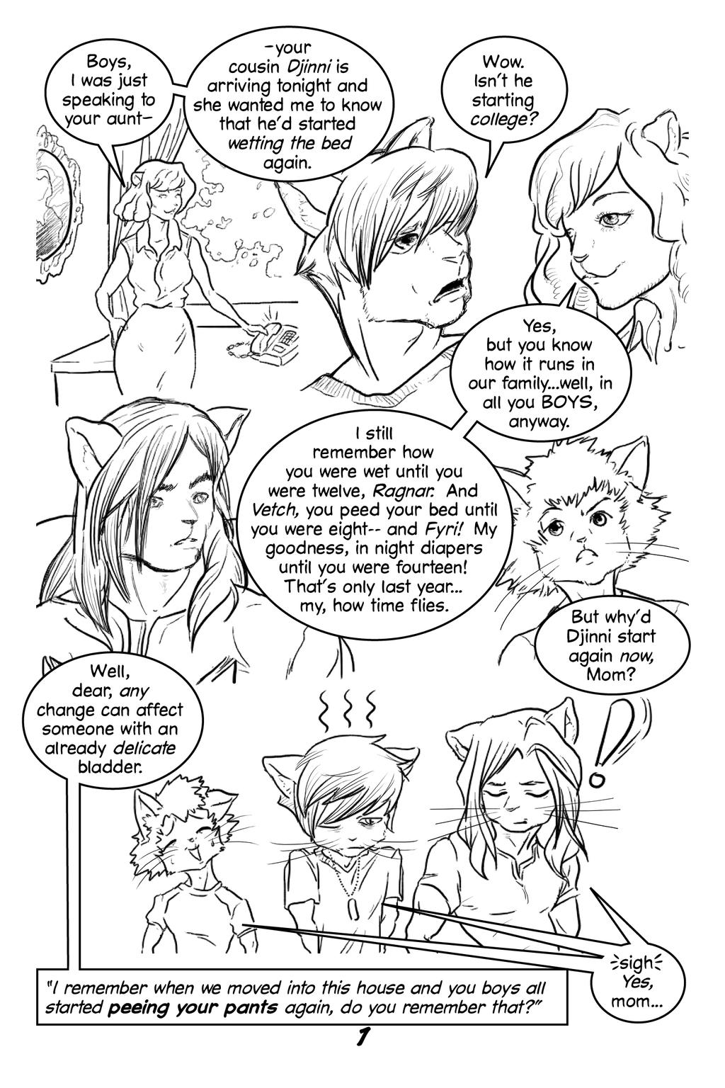 Three Brothers MANGA Page 1 by KarisPlayground on DeviantArt