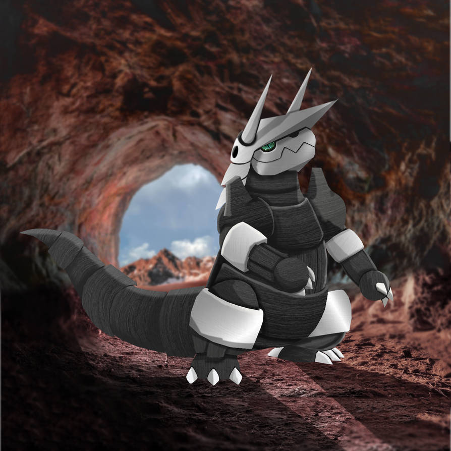 Aggron by Searhere on DeviantArt