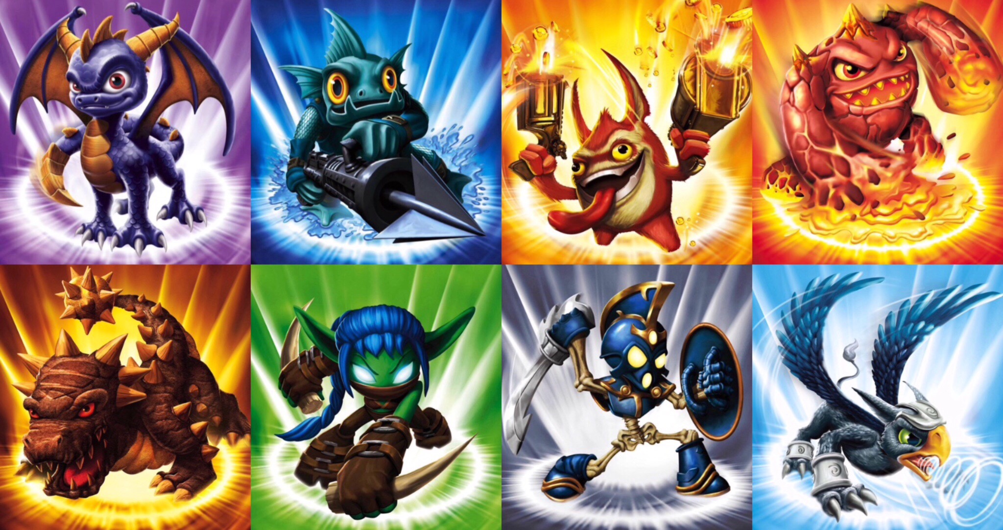 Random Skylander My main Skylanders by Dinorex50 on DeviantArt