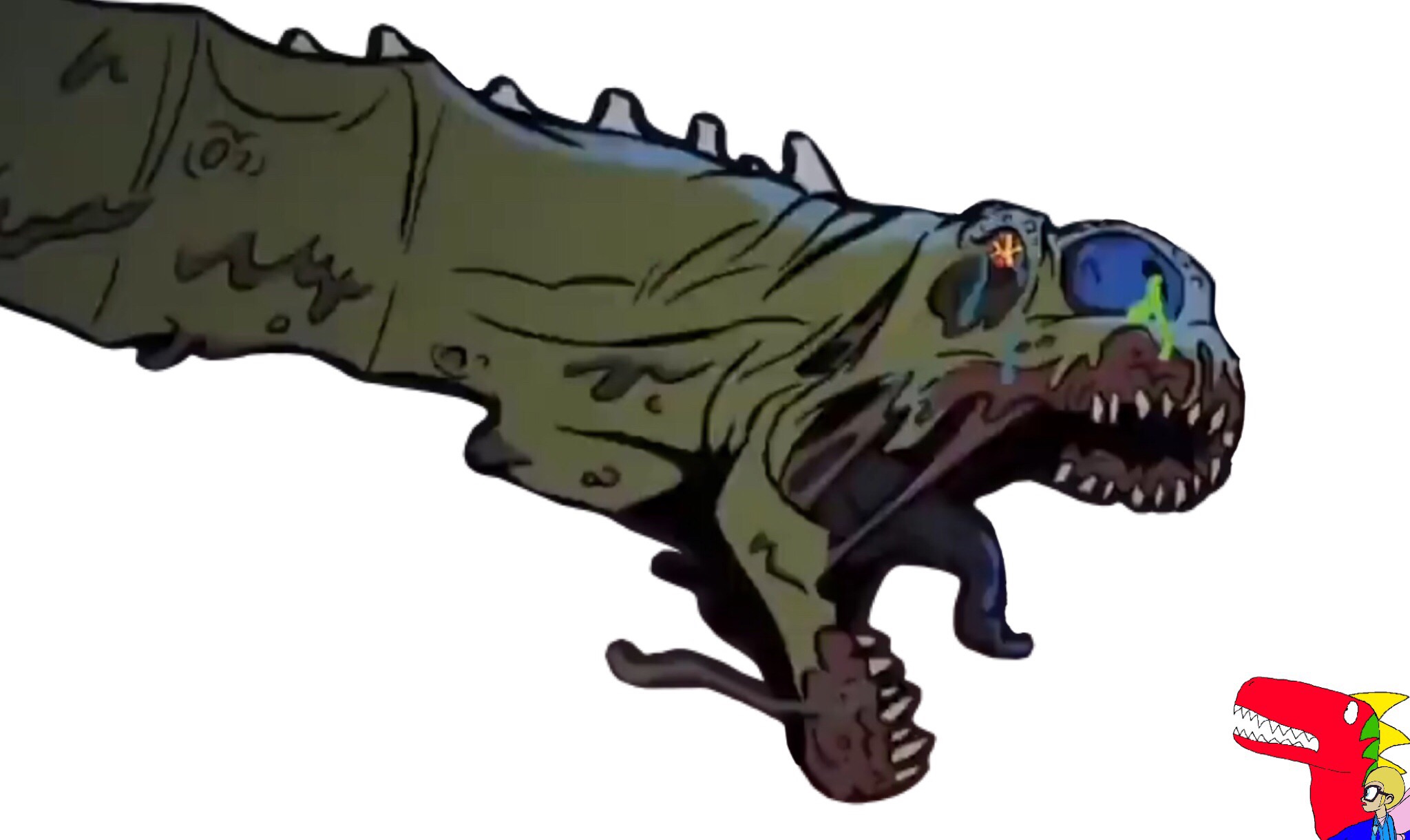 Attack of the Zombie Dinosaur by Dinorex50 on DeviantArt