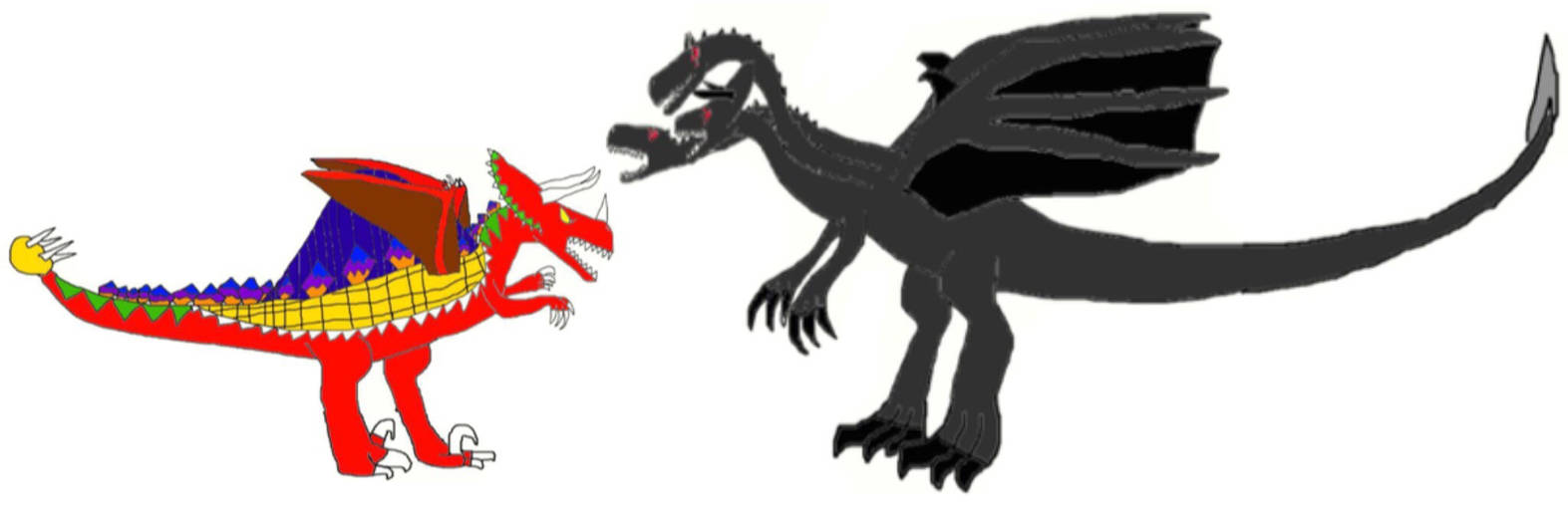 Metasaurus Comparing Megasaurus and Dark Hydraclaw size by Dinorex50 on DeviantArt