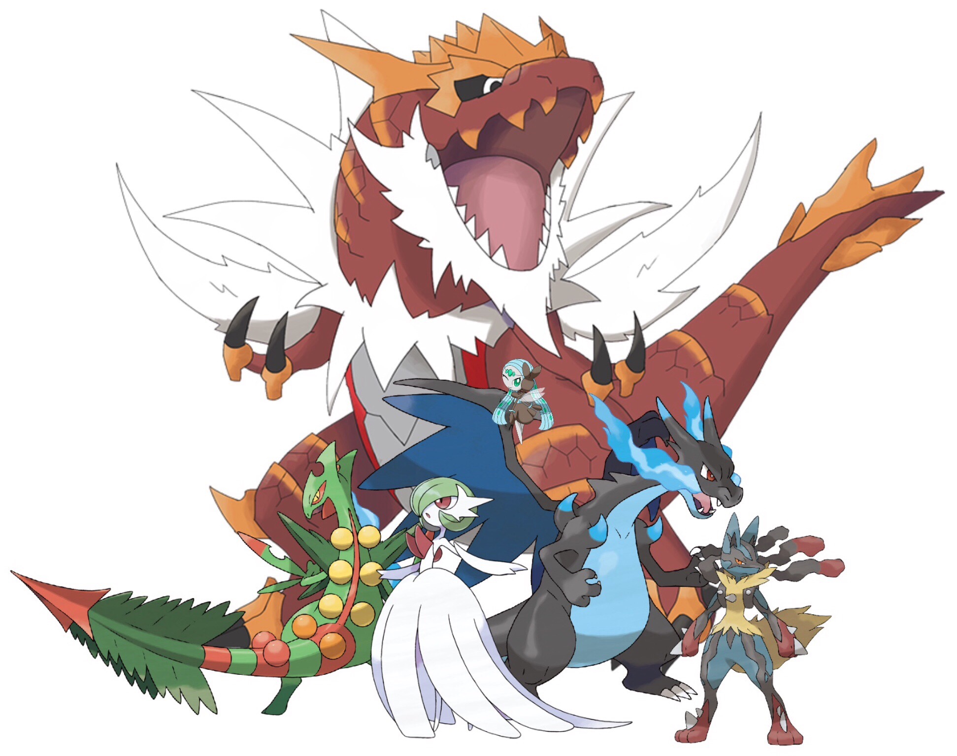 Mega Pokemon by Dinorex50 on DeviantArt