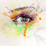 Watercolour eye 2