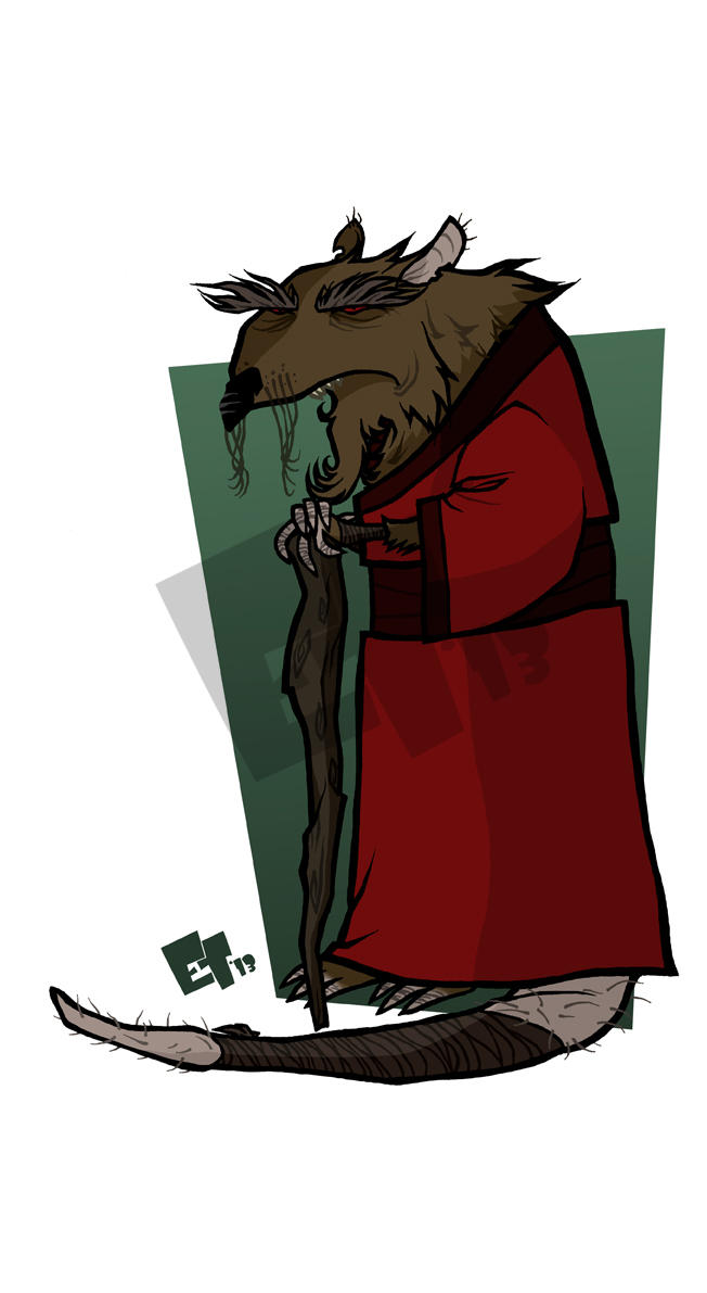 TMNT - Splinter by edgar1975 on DeviantArt