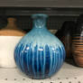 Two Shades of Blue Vase